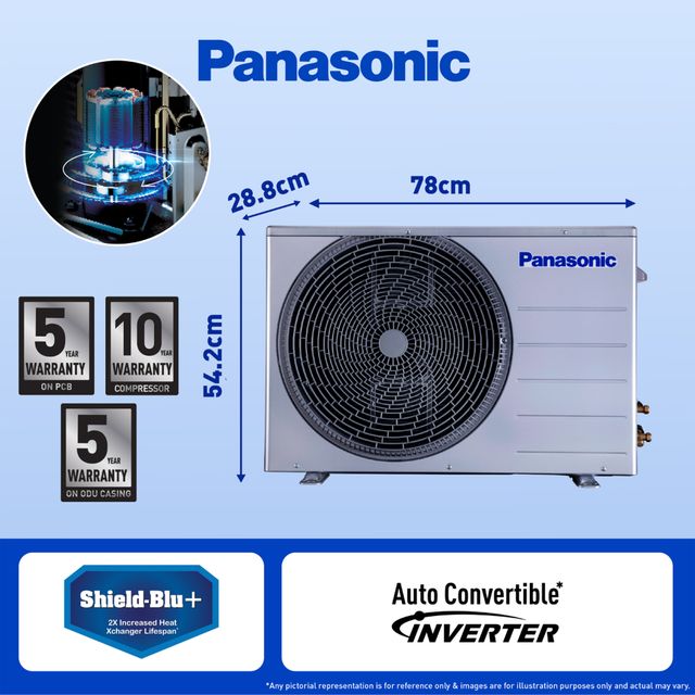 PANASONIC CS-EU18AKY5XFM 1.5T 5* INV