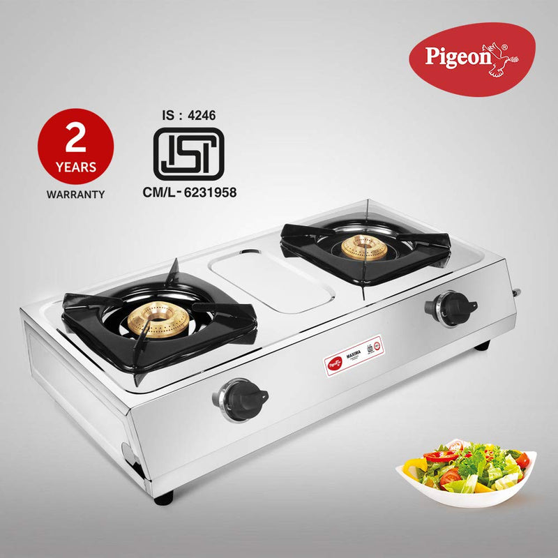 PIGEON MAXIMA 2BURNER GAS STOVE