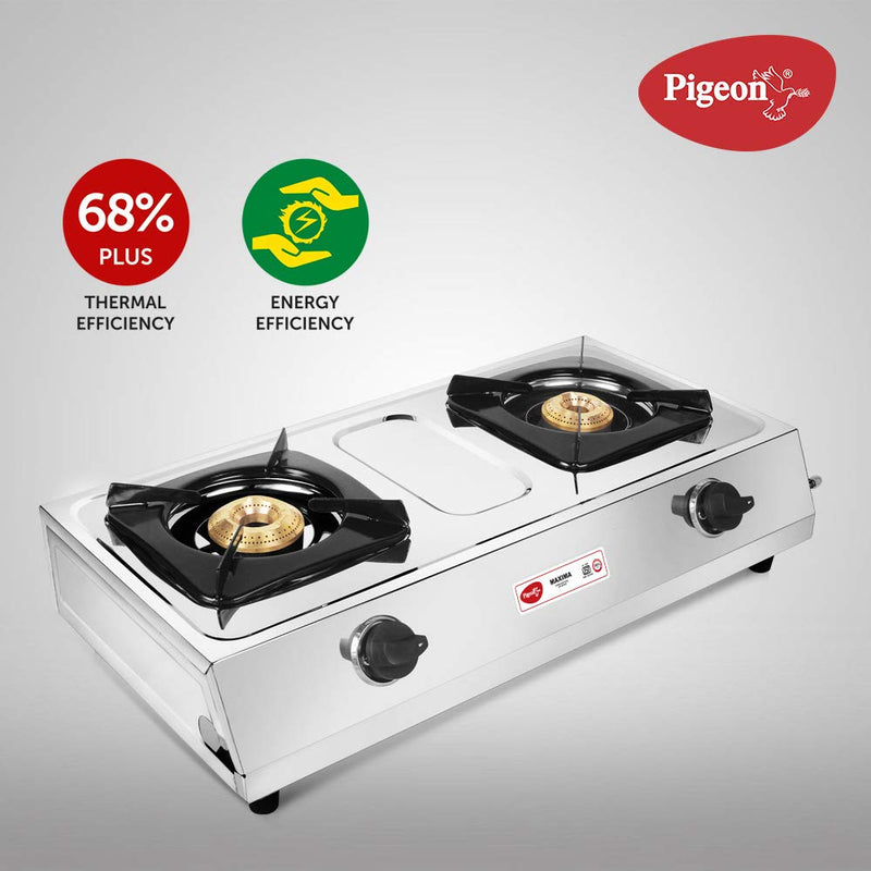 PIGEON MAXIMA 2BURNER GAS STOVE