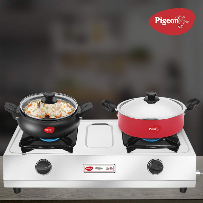 PIGEON MAXIMA 2BURNER GAS STOVE