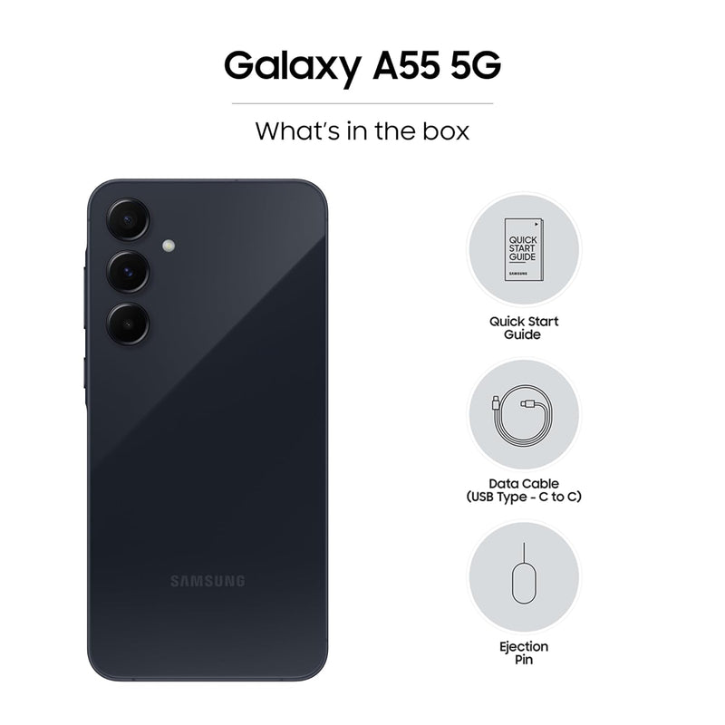 SAMSUNG A55 5G, Awesome Navy, 8/128