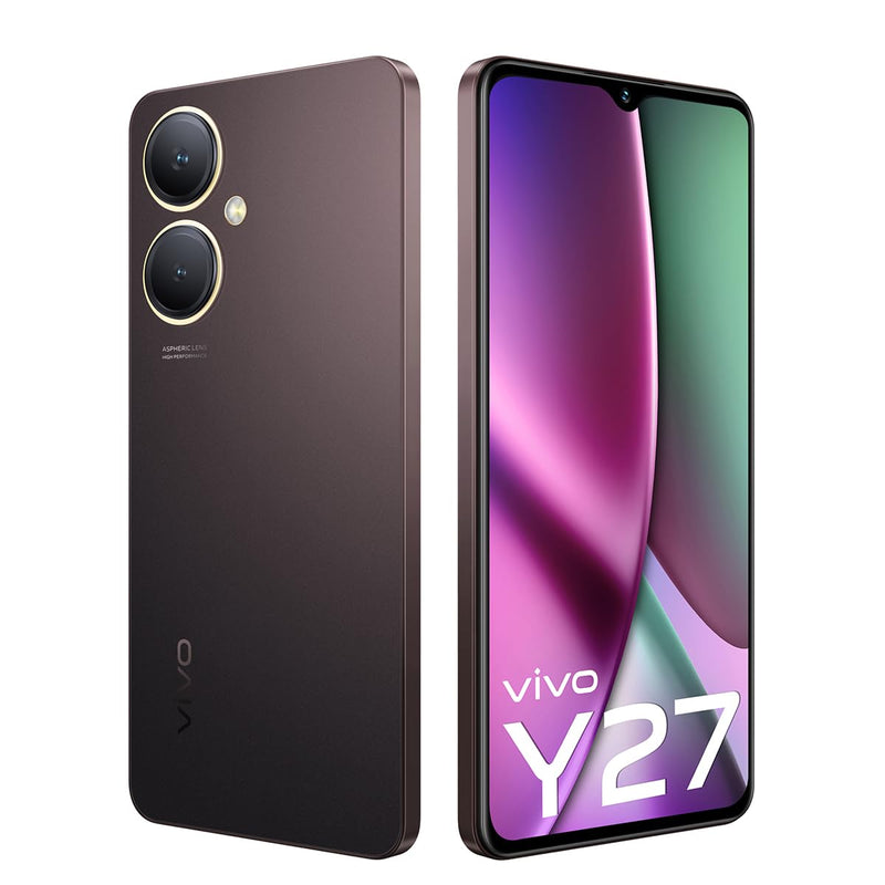 VIVO Y27, 6/128, Burgundy Black