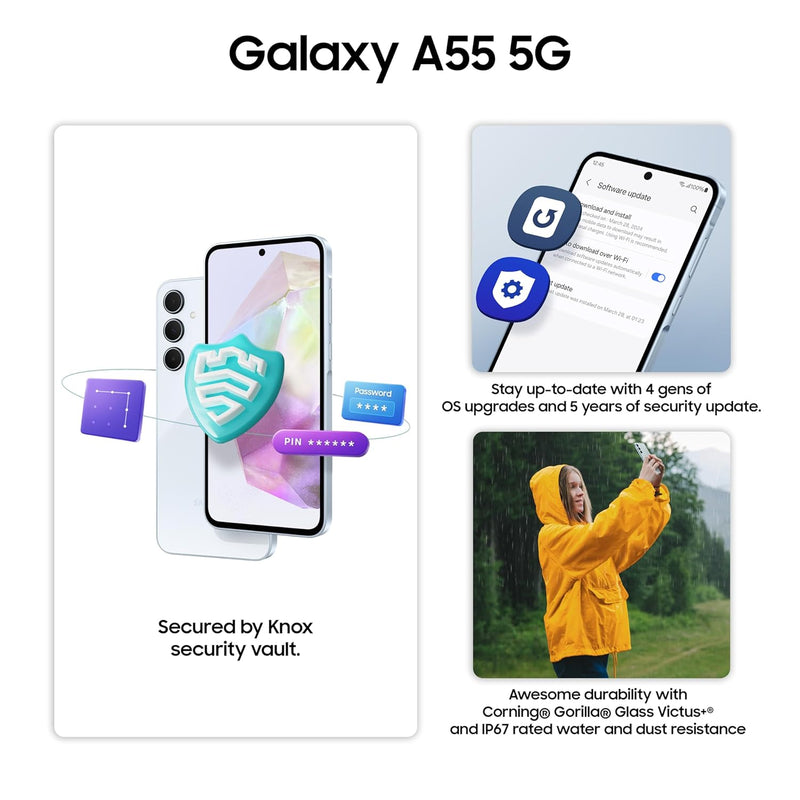 SAMSUNG A55 5G, Awesome Navy, 8/128