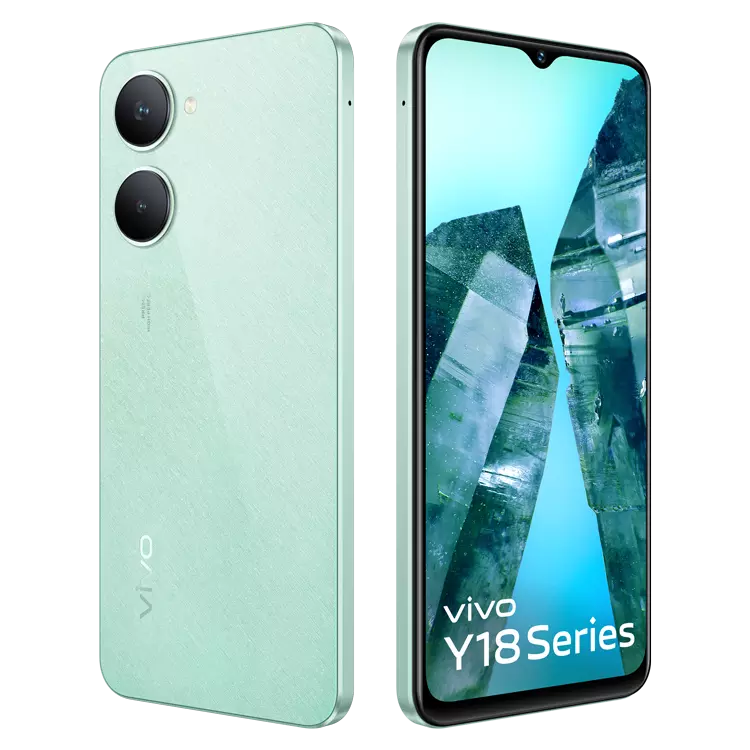 VIVO Y18E, 4/64, Gem Green