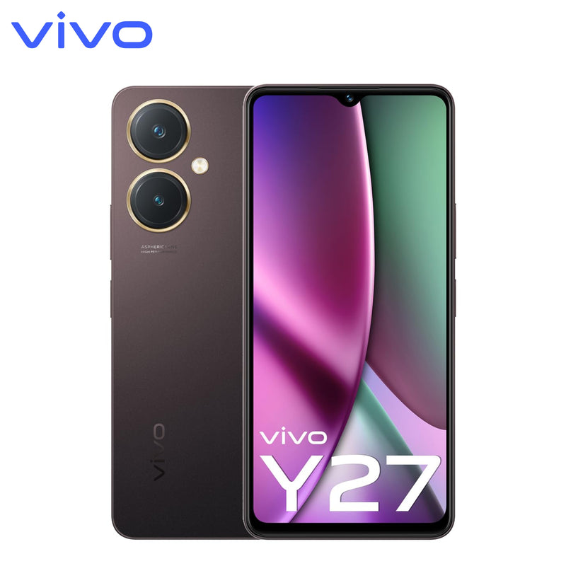 VIVO Y27, 6/128, Burgundy Black